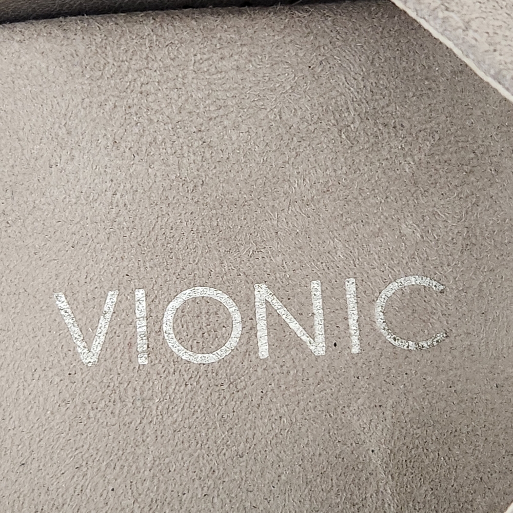 Vionic Gray Suede Lidia Adjustable Mule Arch Supp… - image 8